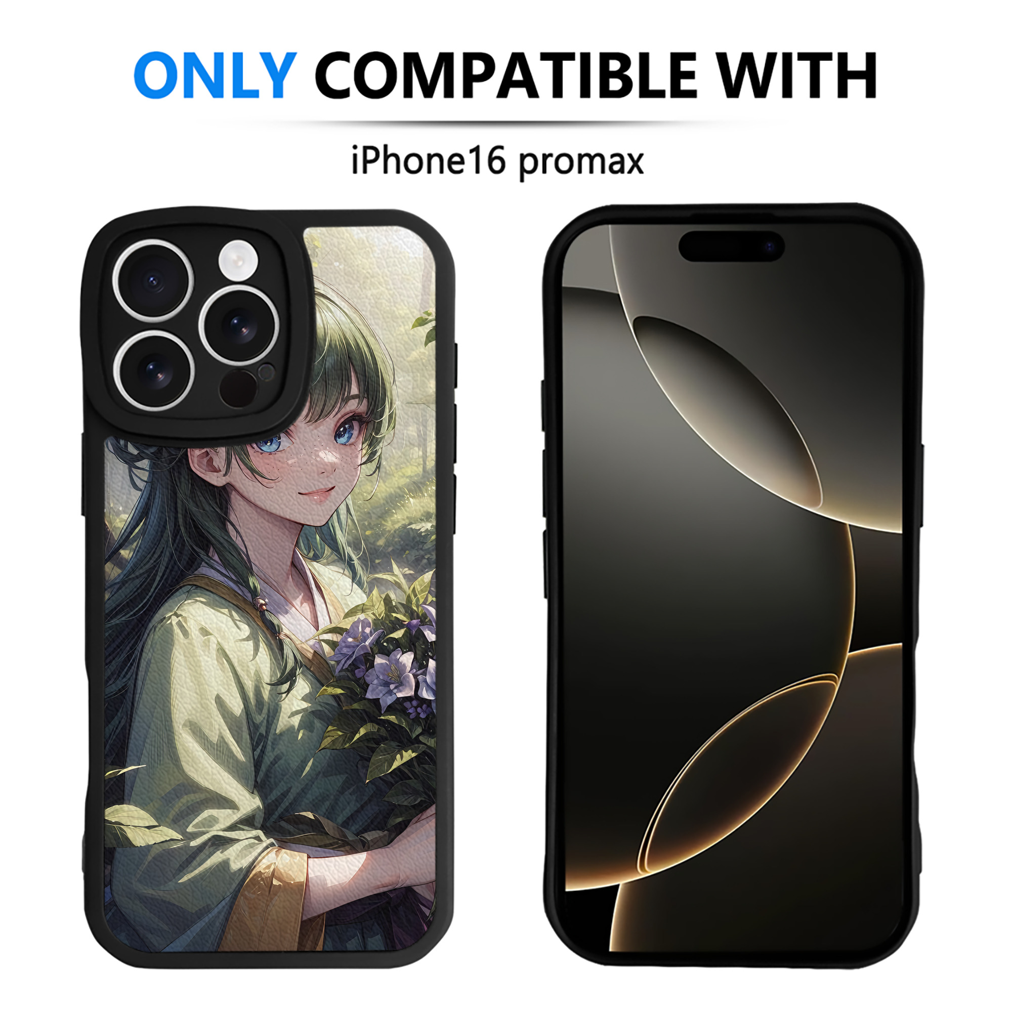 薬屋のひとりごと The Apothecary Diaries 【iPhone 16シリーズ対応】シリコンスマホケース（レザー調） 材質：シリコン